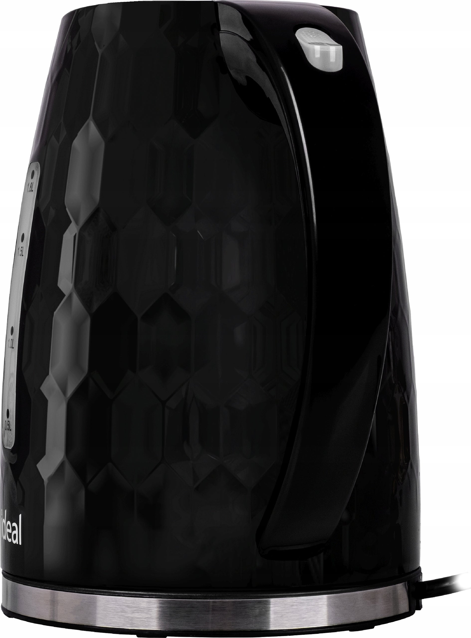 ELECTRIC CORDLESS KETTLE IDEAL QUIET ENERGY EFFICIENT Black 1,8L Dominant color black