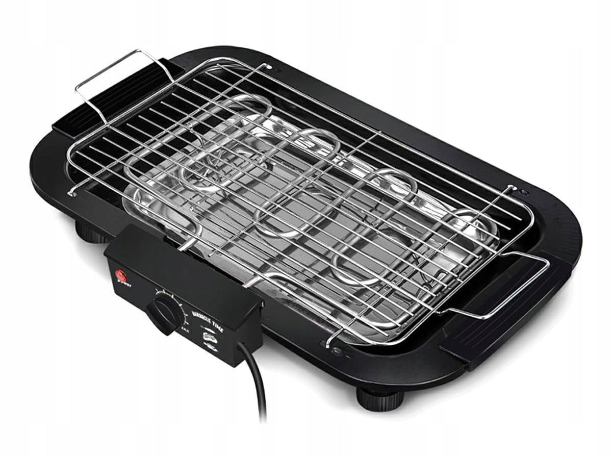ELECTRIC COUNTERTOP TABLE GRILL 2000W GRATE TEMPERATURE CONTROL Packaging status original