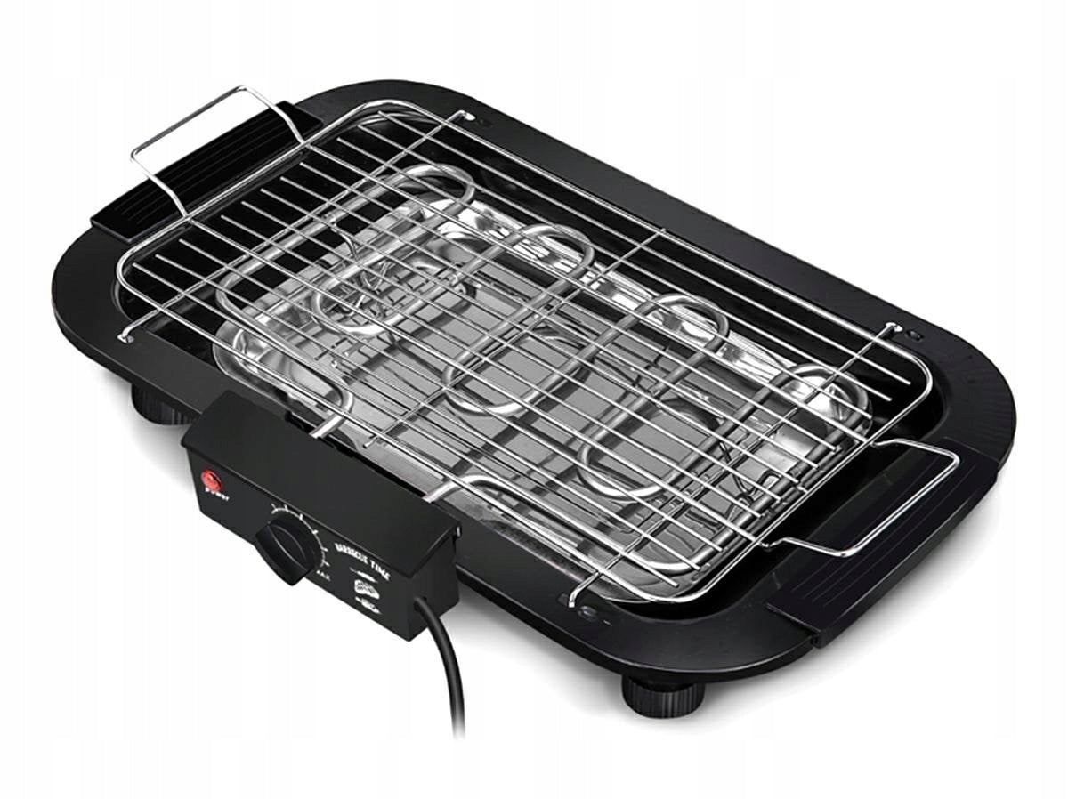 ELECTRIC COUNTERTOP TABLE GRILL 2000W GRATE TEMPERATURE CONTROL