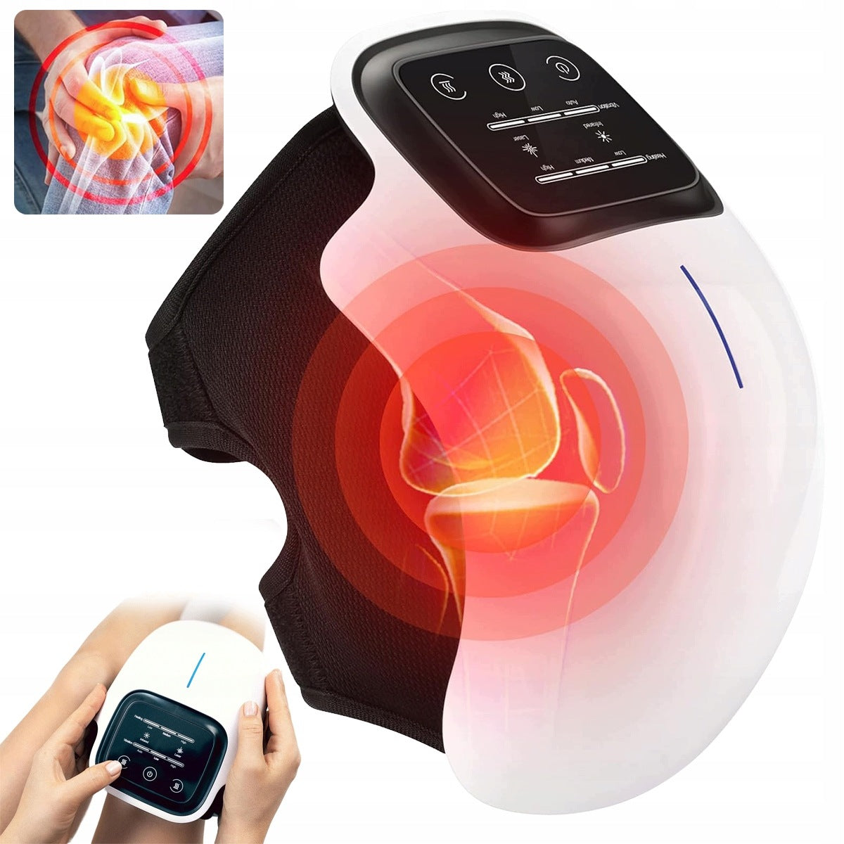 ELECTRIC ELBOW KNEE MASSAGER WITH VIBRATION HEATING WIRELESS