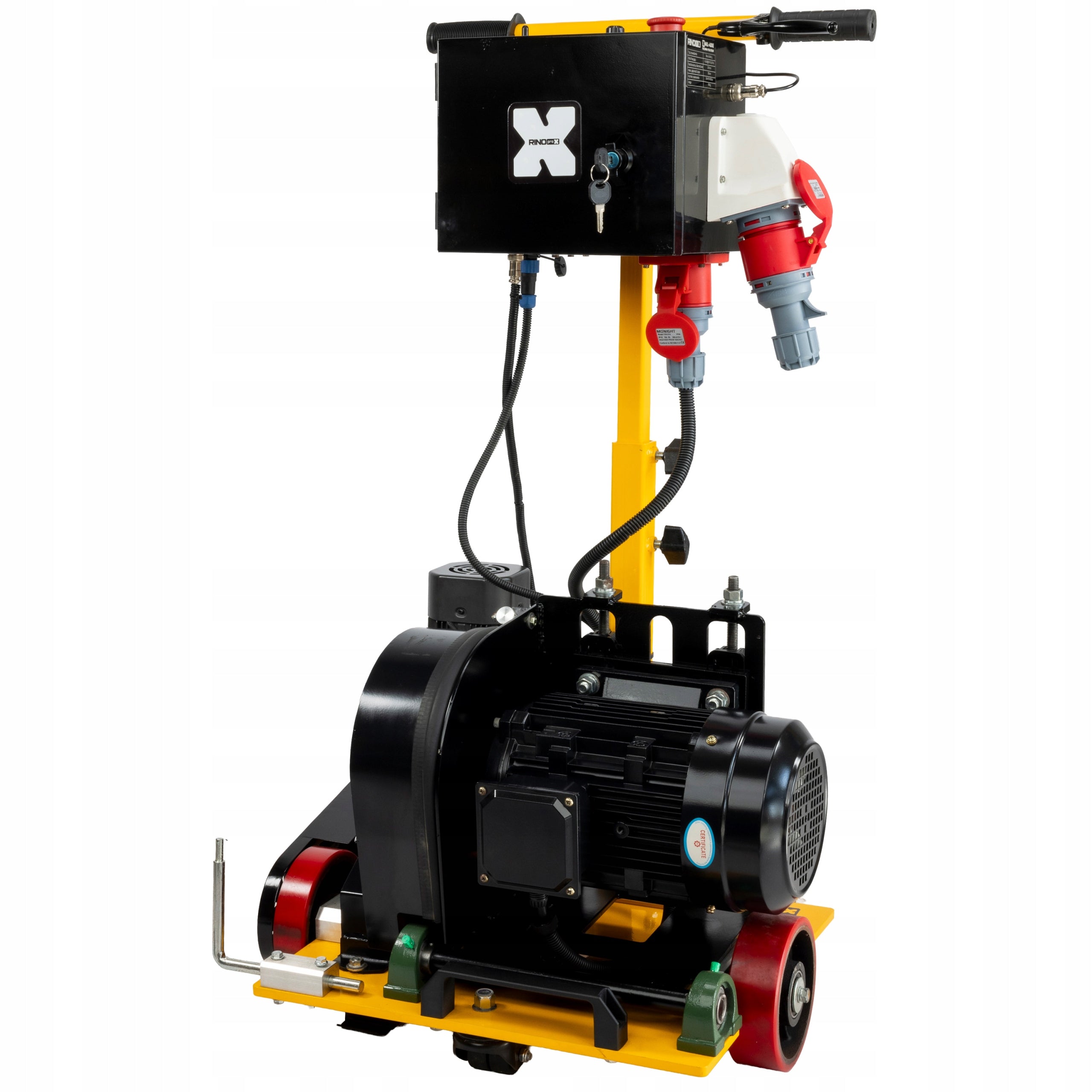 ELECTRIC FLOOR MILLING MACHINE FOR GROOVES 4KW RINO XMIL-400 PRO-X SELF-PROPELLED EAN (GTIN) 5904541429915