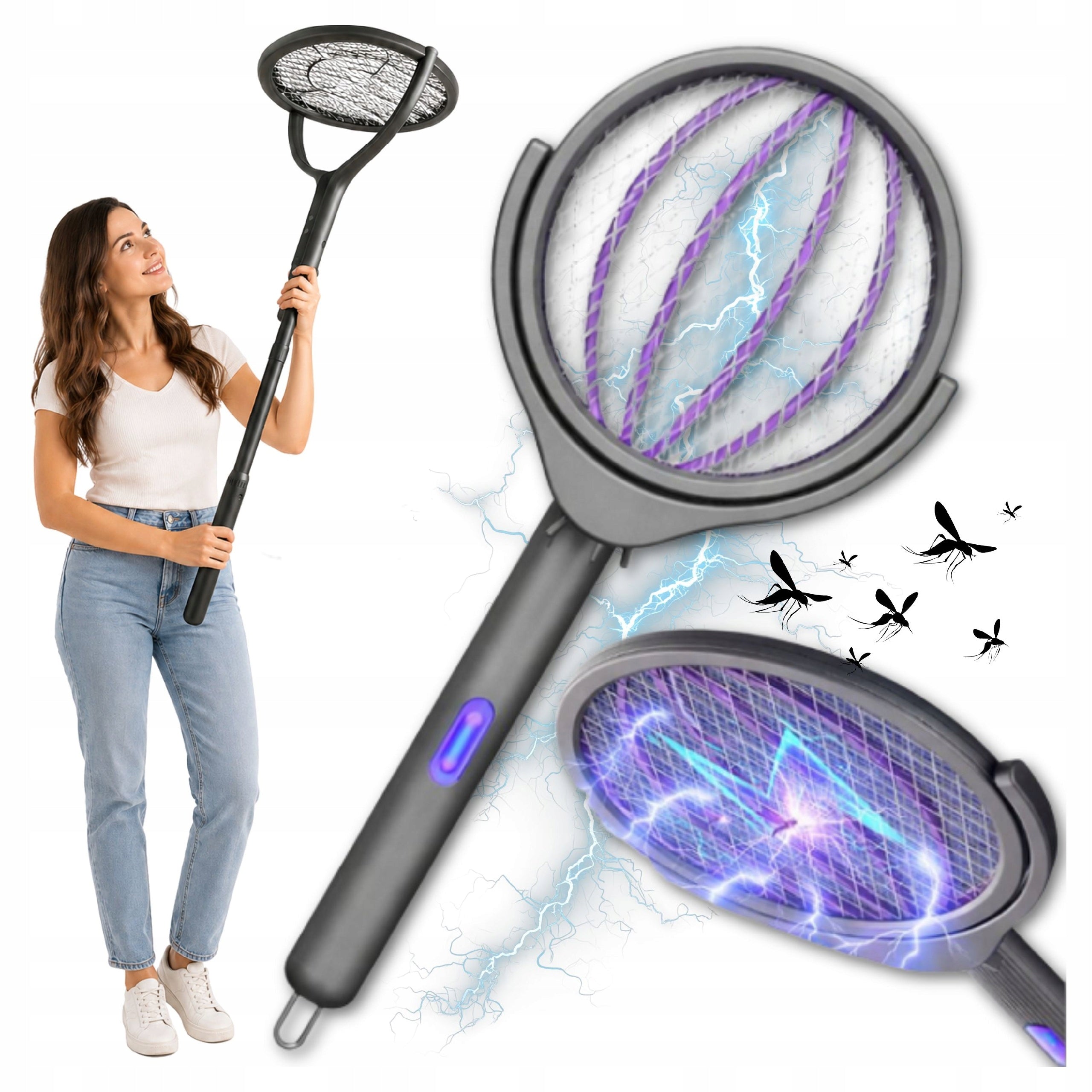 ELECTRIC FLY PAW INSECT PACK MOSQUITOES GLARING INSECTICIDE CURRENT