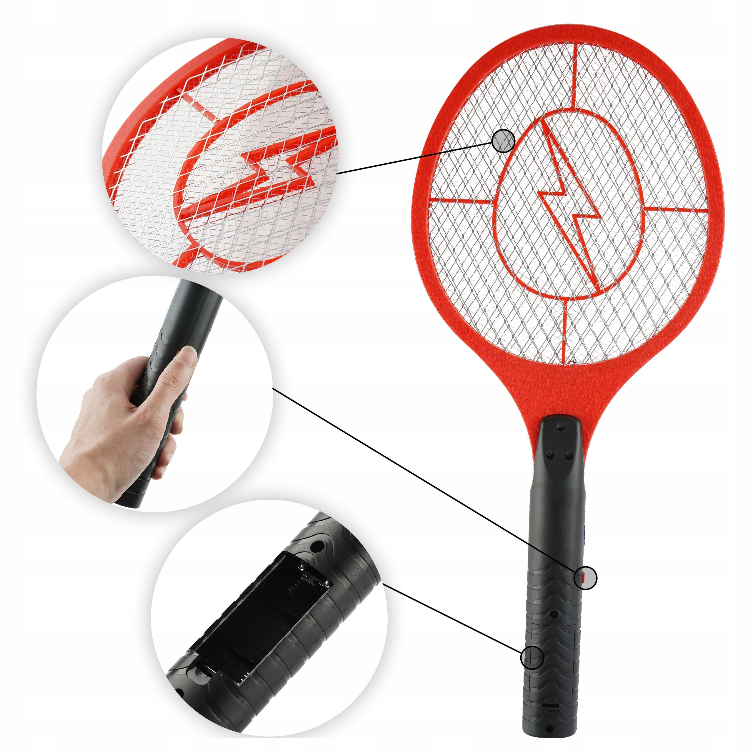 ELECTRIC FLY PAW MOSQUITOES INSECTS PACKA PALETTE FOR CATCHING MOTH FLIES Manufacturer code Łapka na komary