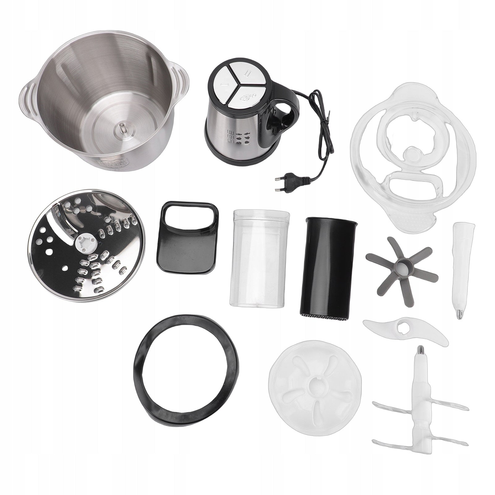 ELECTRIC FOOD PROCESSOR 300W 3L ELECTRIC VEGETABLE CHOPPER WITH 74 Brand no brand