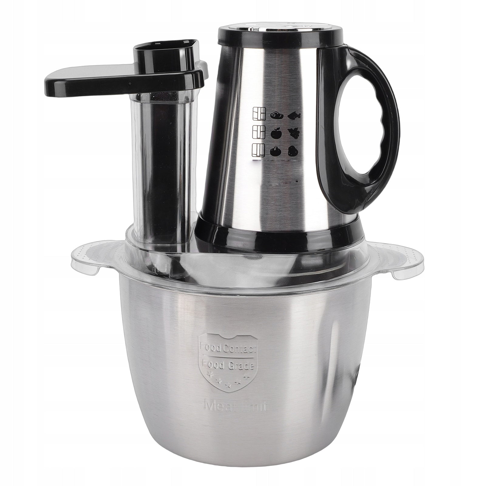ELECTRIC FOOD PROCESSOR 300W 3L ELECTRIC VEGETABLE CHOPPER WITH 74 Power rating 1 W