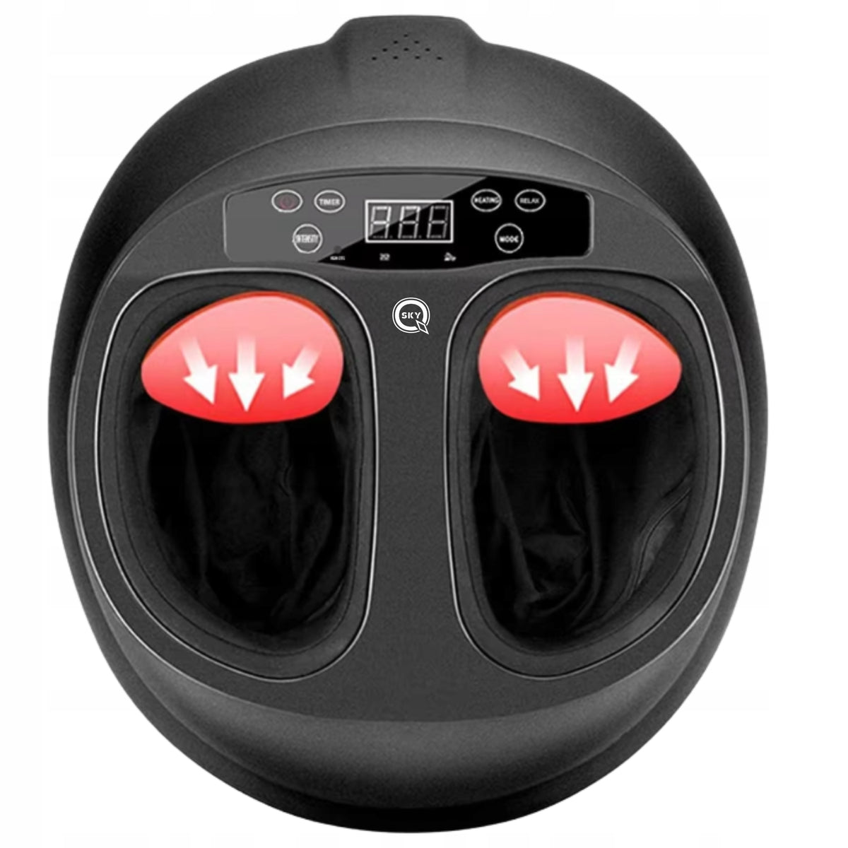 ELECTRIC FOOT MASSAGER WITH HEATING REHABILITATION SHIATSU 7IN1