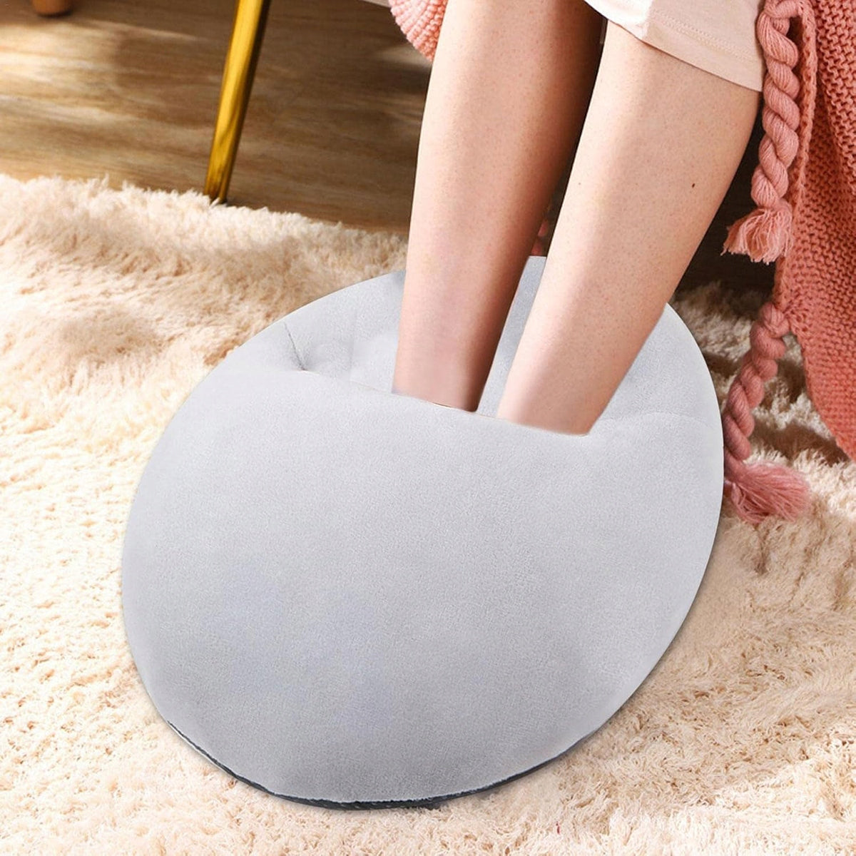 ELECTRIC FOOT WARMER CUSHION MAT HEATED USB Packaging status original