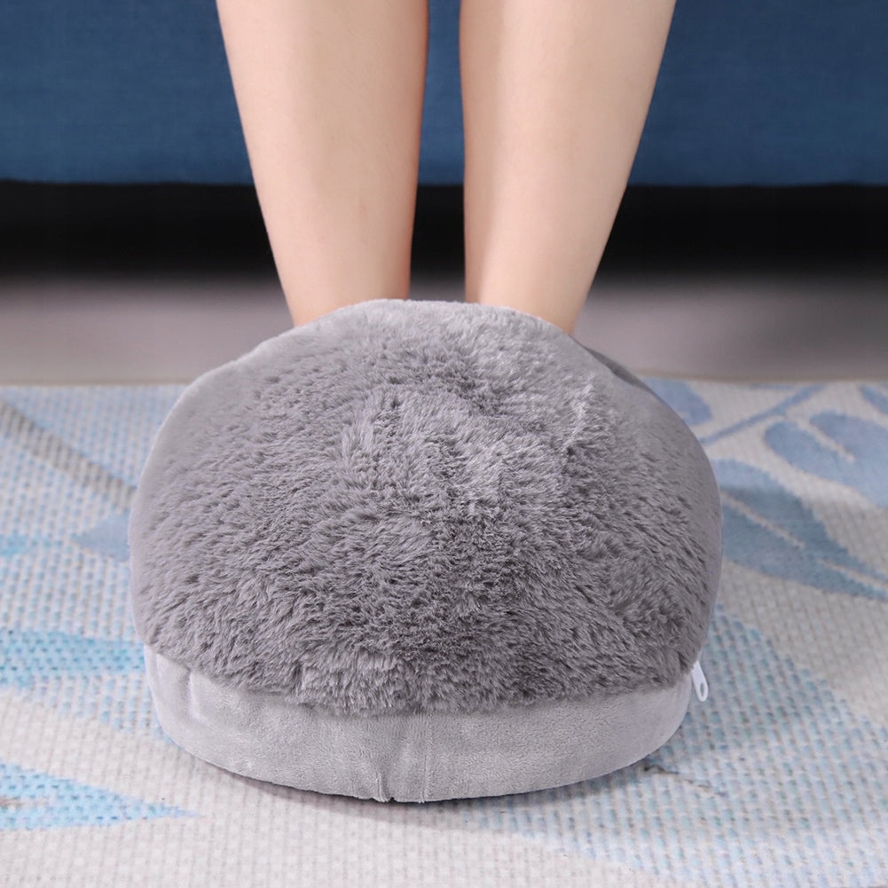 ELECTRIC FOOT WARMER HEATER FOOT MAT HEATING Color silver