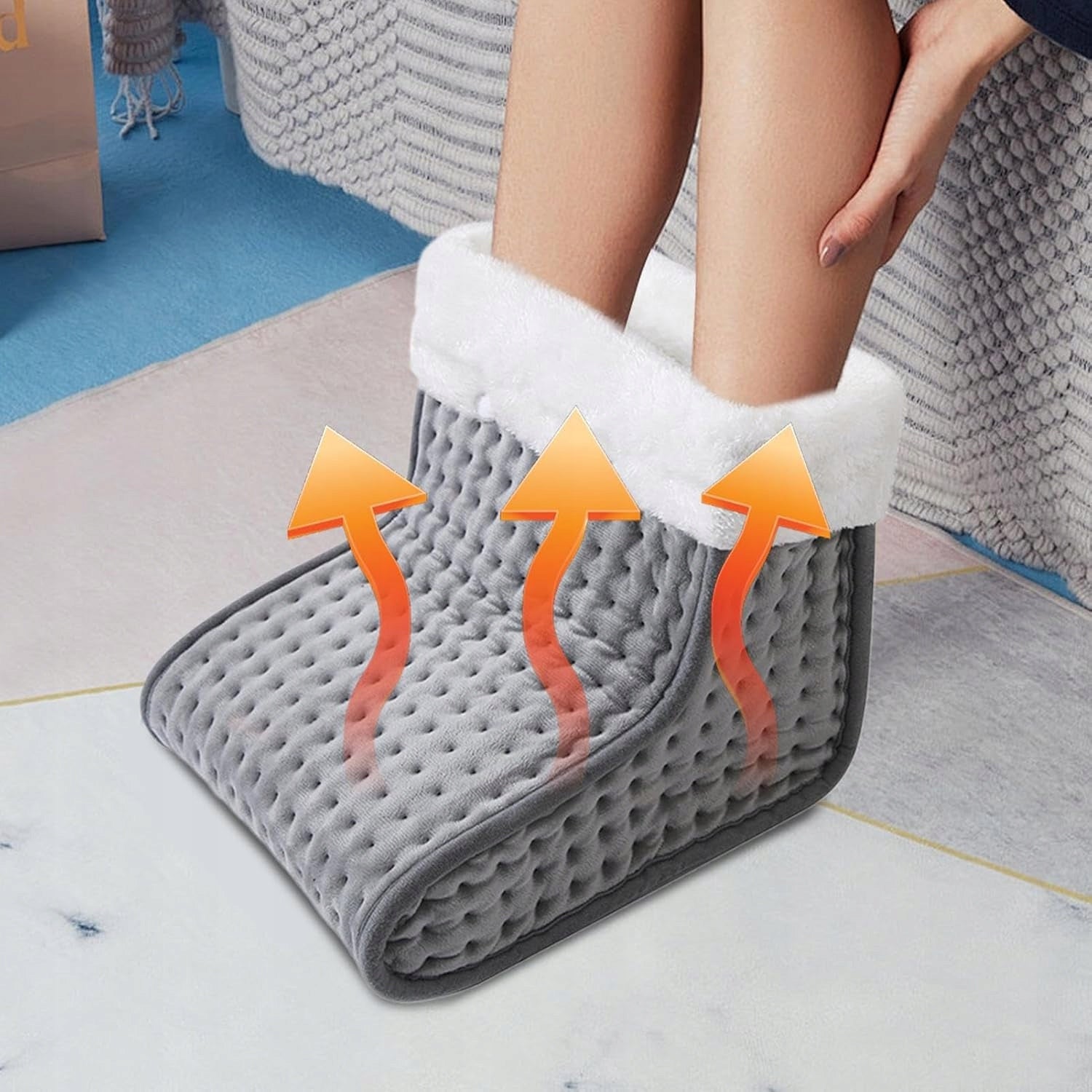 ELECTRIC FOOT WARMER SHOE ELECTRIC REMOTE CONTROL WARMER SOFT PLUSH Medical device no
