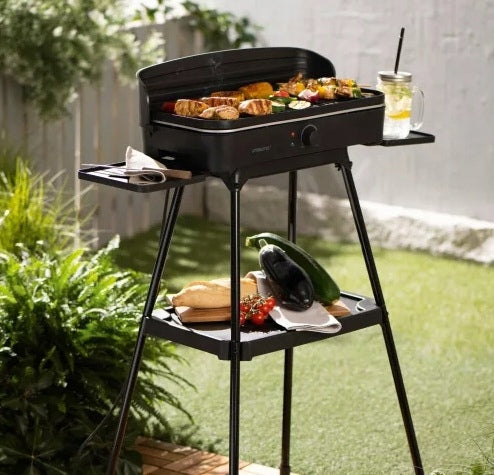 ELECTRIC GARDEN GRILL STANDING TABLE CONTACT THERMOSTAT 2200W Model 4951
