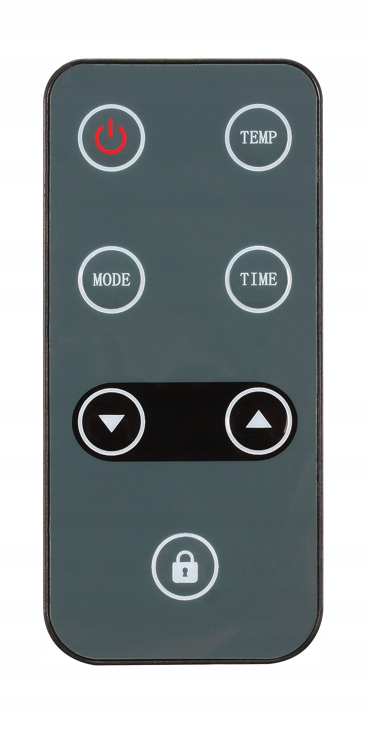 ELECTRIC GLASS HEATER WITH REMOTE CONTROL EL FUEGO CONVECTOR 2000W ! Manufacturer code 4250373249759