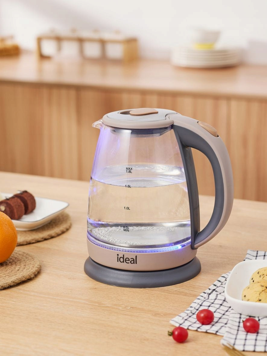 ELECTRIC GLASS KETTLE WITH BACKLIGHT STRONG RELIABLE 1,8 L Model IK1102