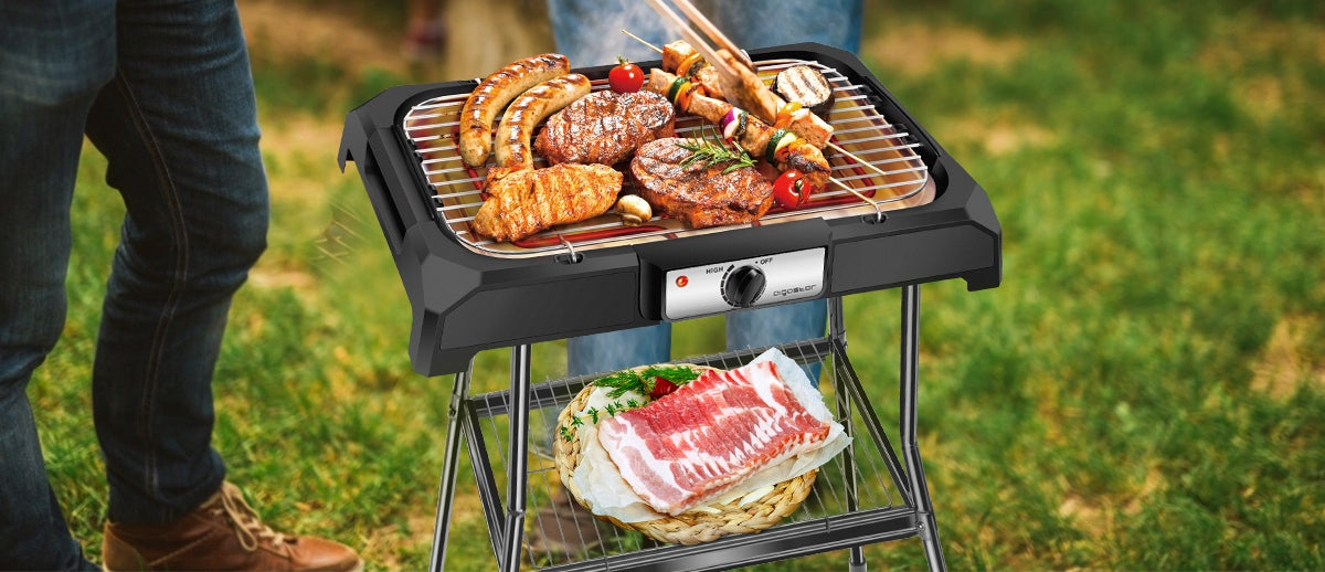 ELECTRIC GRILL 2IN1 CONTACT STANDING ON TERRACE PLOT 2000 IN Manufacturer code 300000RRD
