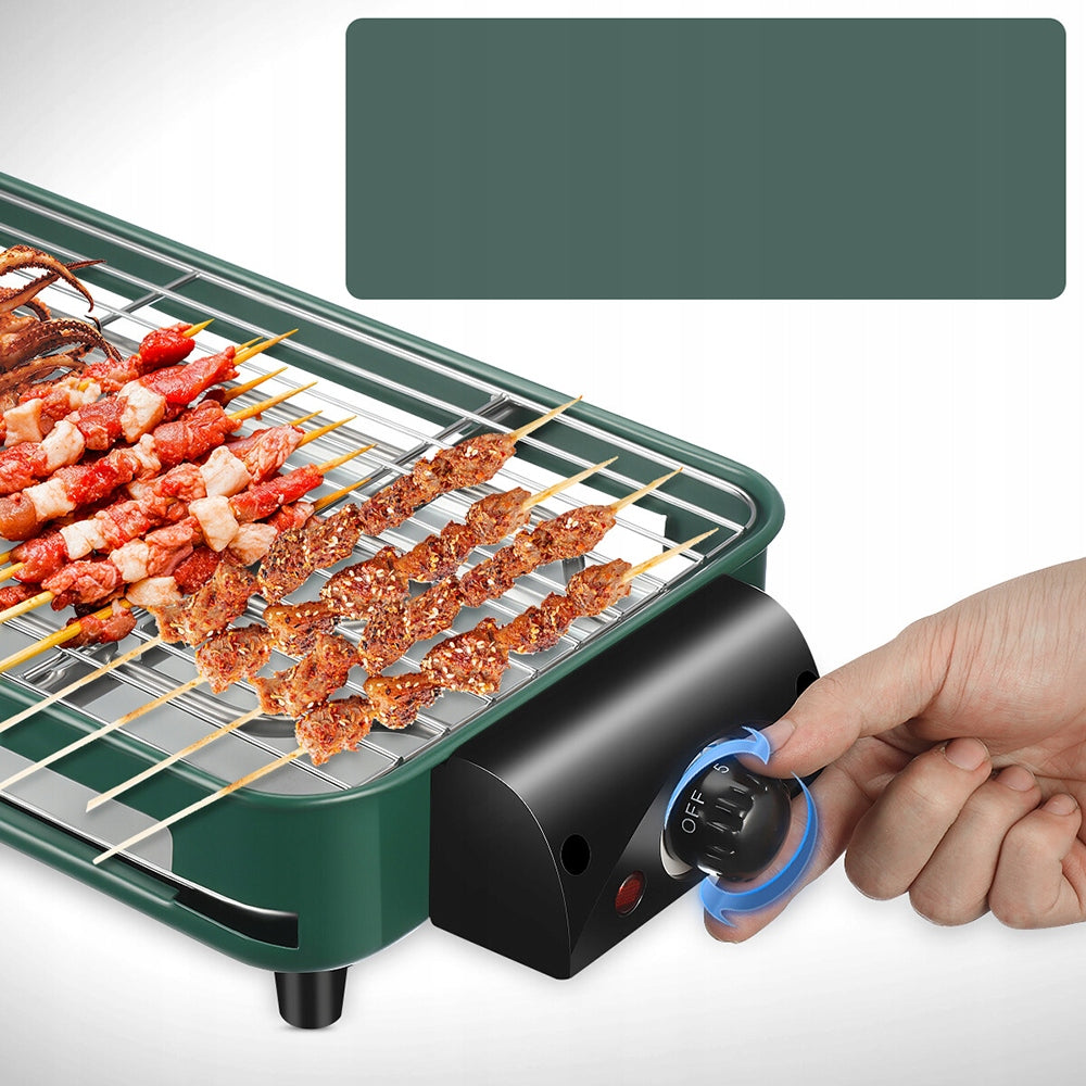 ELECTRIC GRILL 2IN1 STANDING COUNTERTOP TABLE TOP HIGH POWER 1500W PLATE Brand no brand