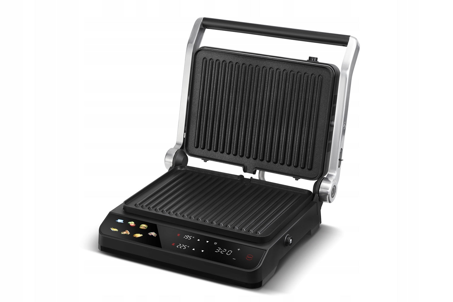 ELECTRIC GRILL CONTACT TOASTER Folding 9 PROGRAMS High Power 2200W Packaging status original