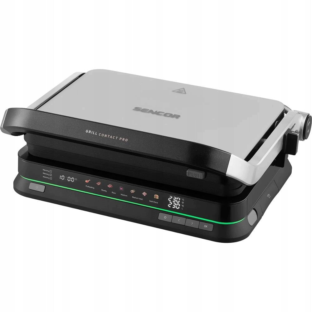ELECTRIC GRILL FOLDING CONTACT SENCOR 2100W 40x35 CM INTELLIGENT