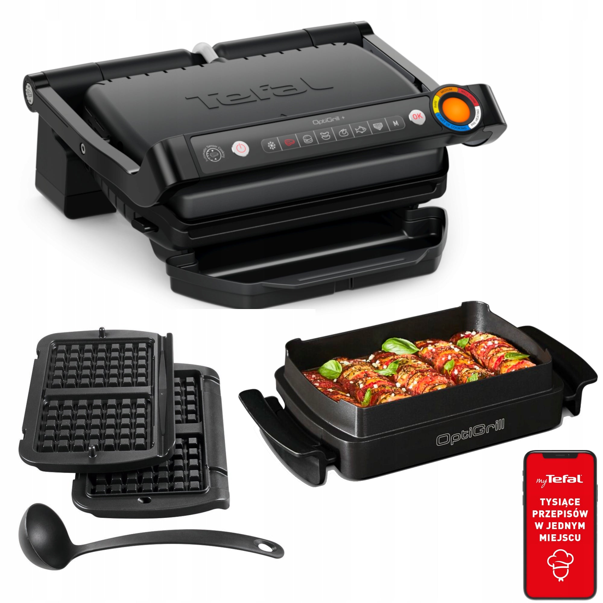 ELECTRIC GRILL TEFAL OPTIGRILL GRILL HOME CONTACT TABLE TOASTER