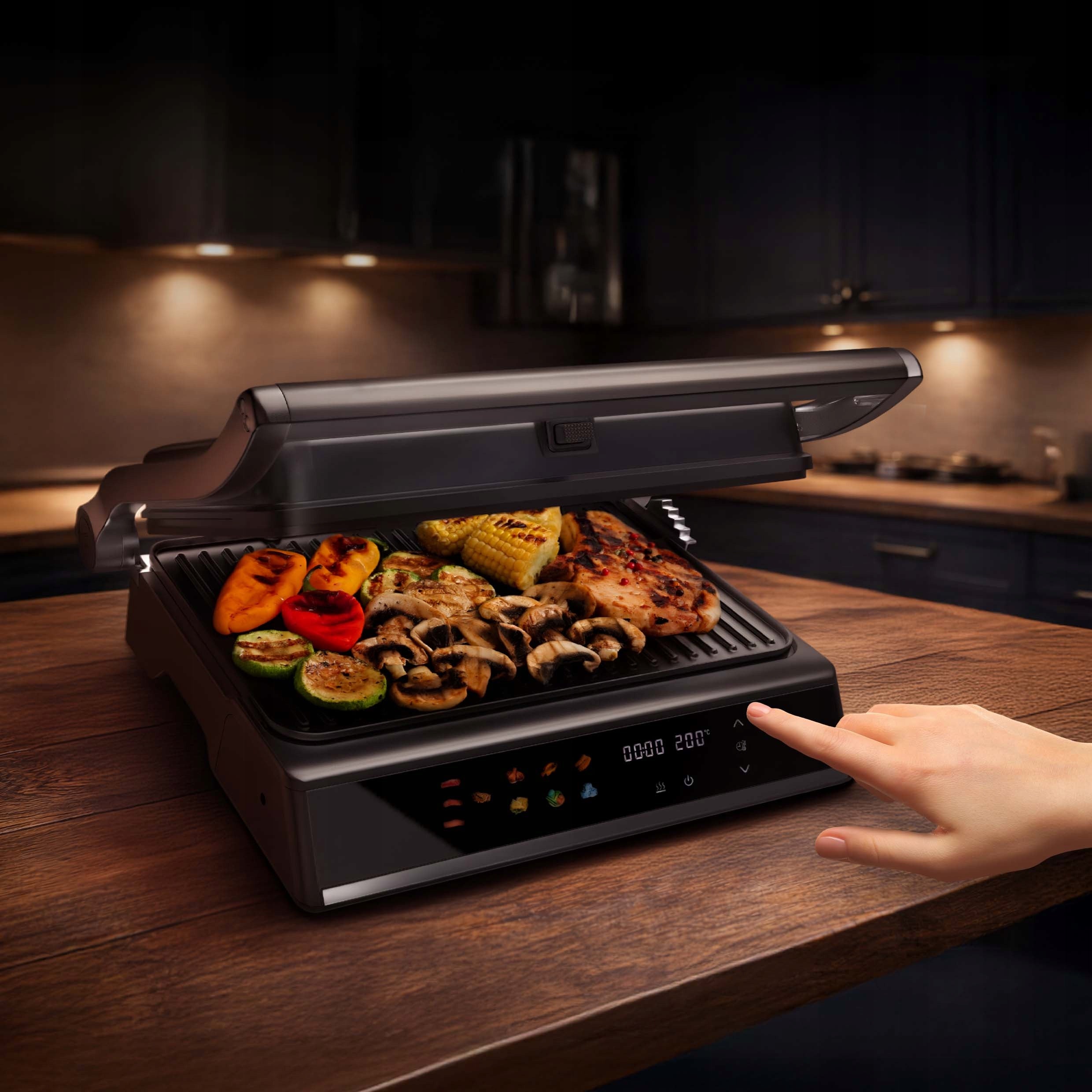 ELECTRIC GRILL XBLITZ MAX-T FOLDING TOASTER OVEN FOR PANINI TOASTER 2000W Brand Xblitz