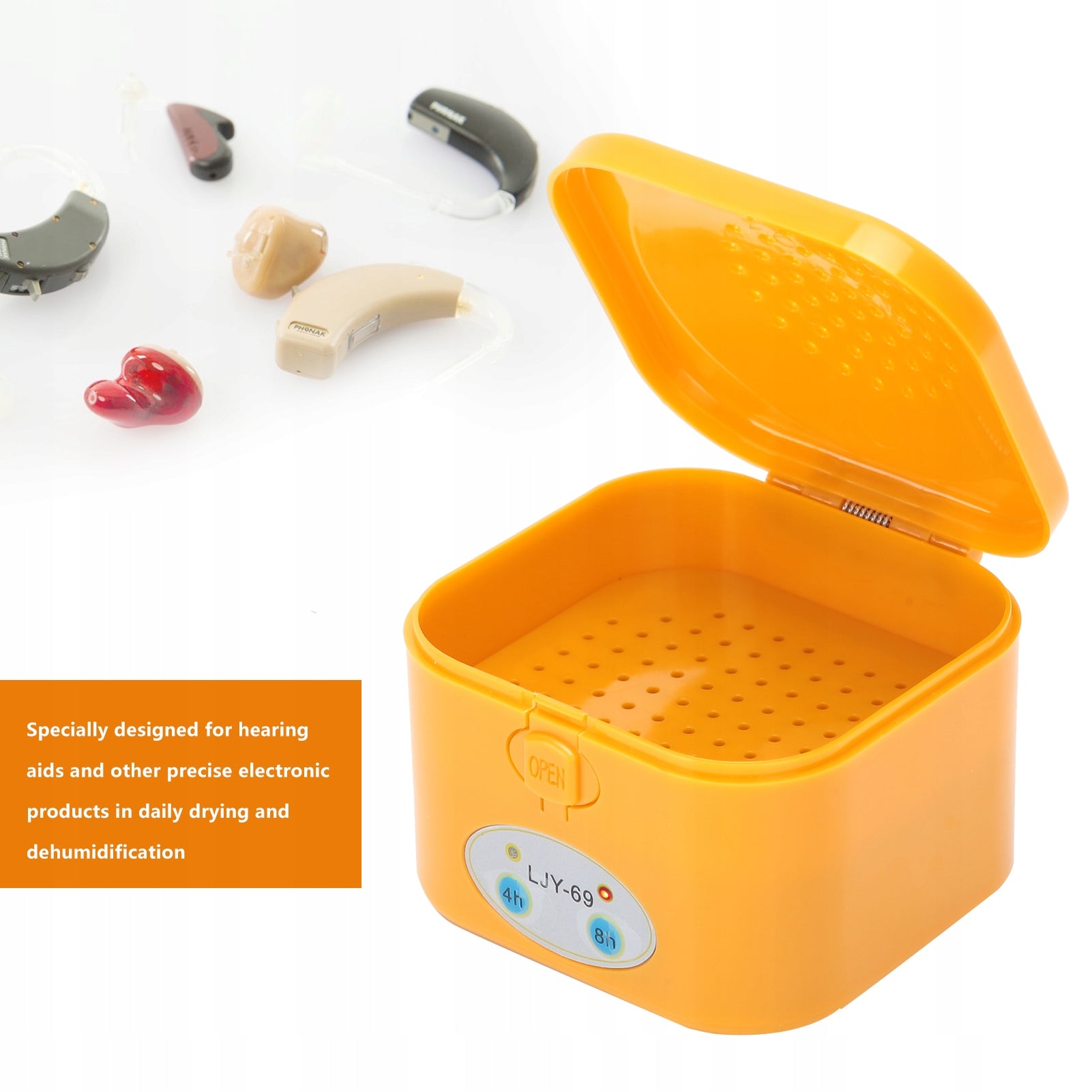 ELECTRIC HEARING AID DRYER Medical device no