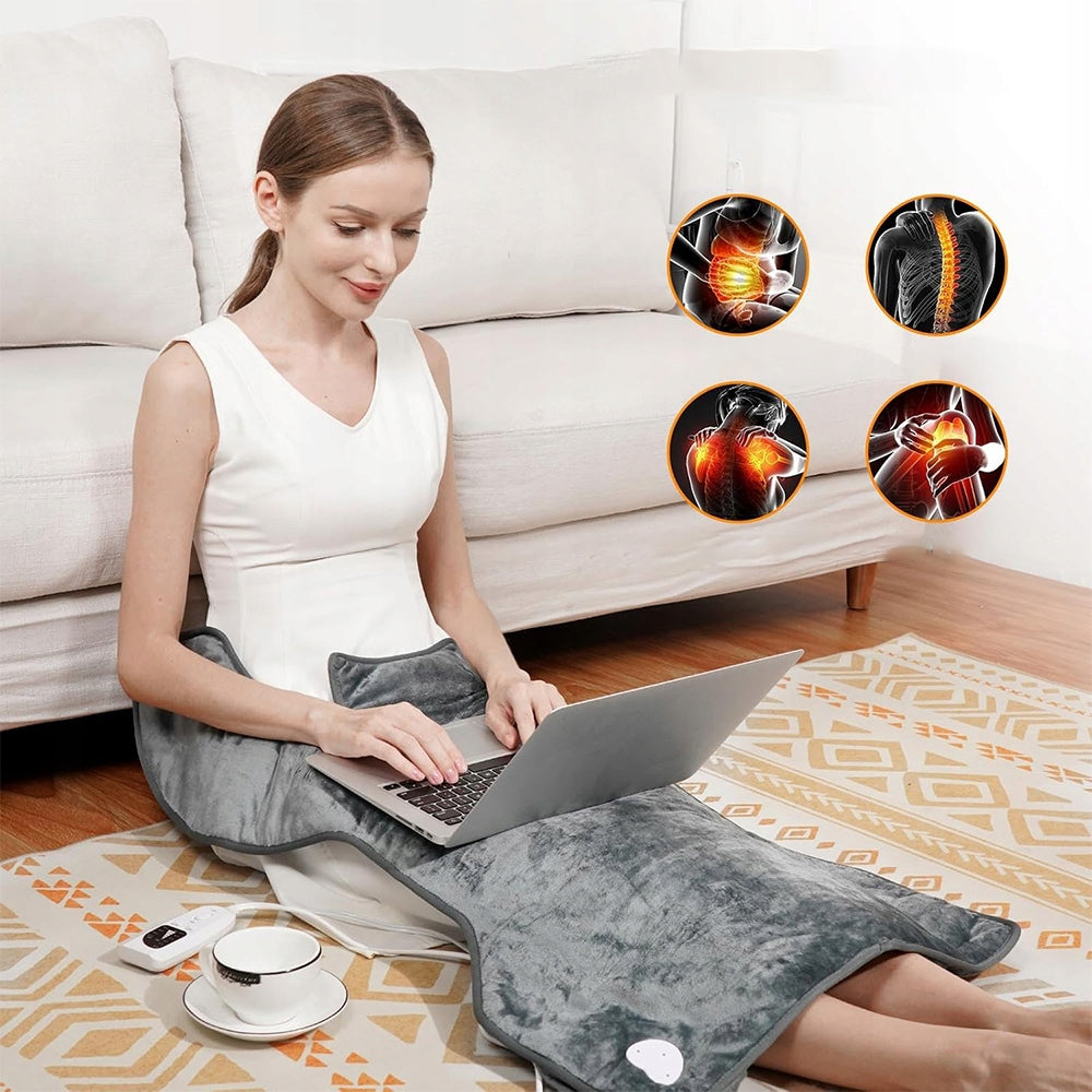 ELECTRIC HEATED BLANKET BACK NECK SHOULDERS HOME PERFECT GIFT Brand no brand