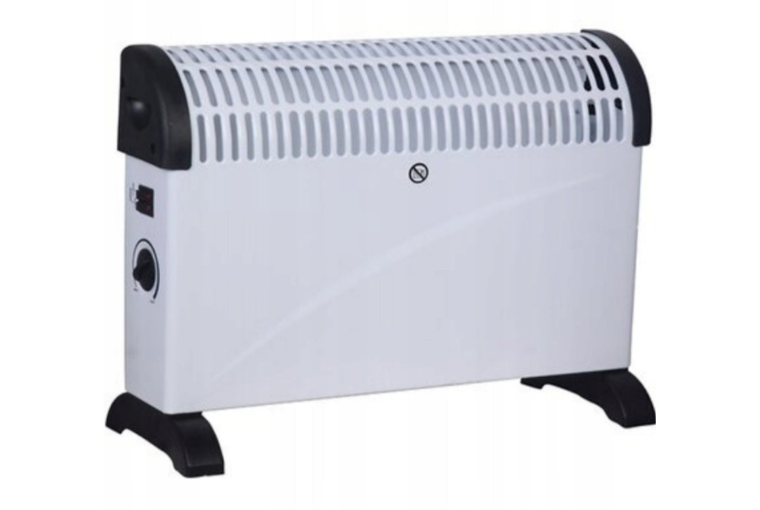ELECTRIC HEATER CONVECTOR 2000 W THERMOSTAT Depth 100 mm