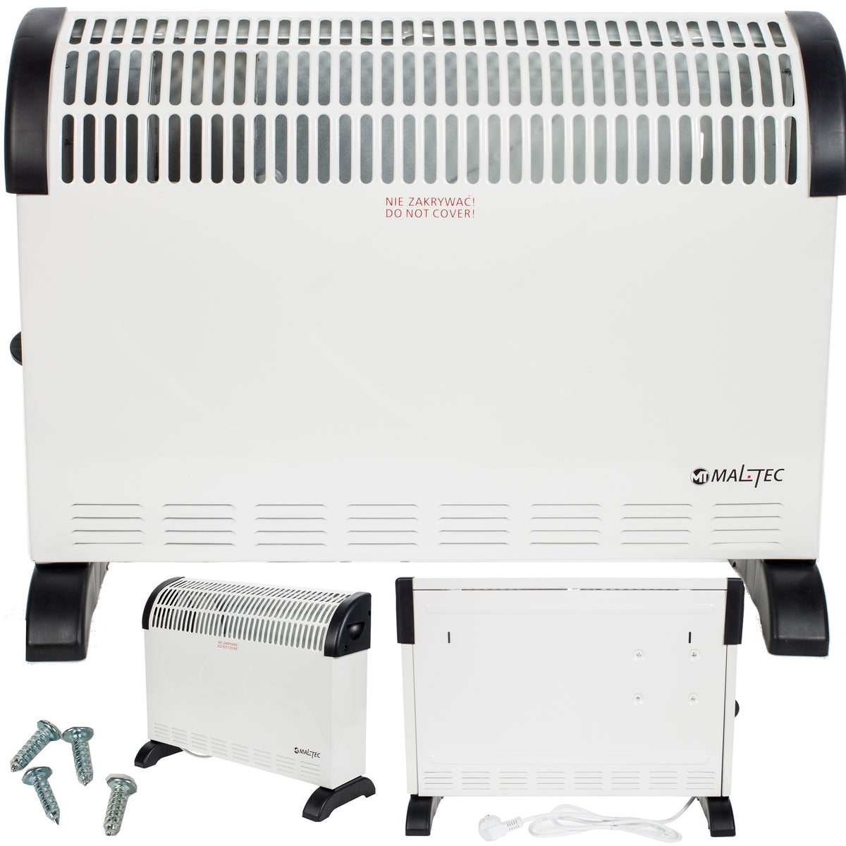 ELECTRIC HEATER ENERGY SAVING THERMOSTAT CONVECTOR SUPER POWERFUL 2000W