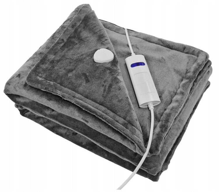 ELECTRIC HEATING BLANKET 180x130cm 6 DEGREE HEATING TIMER SWITCH