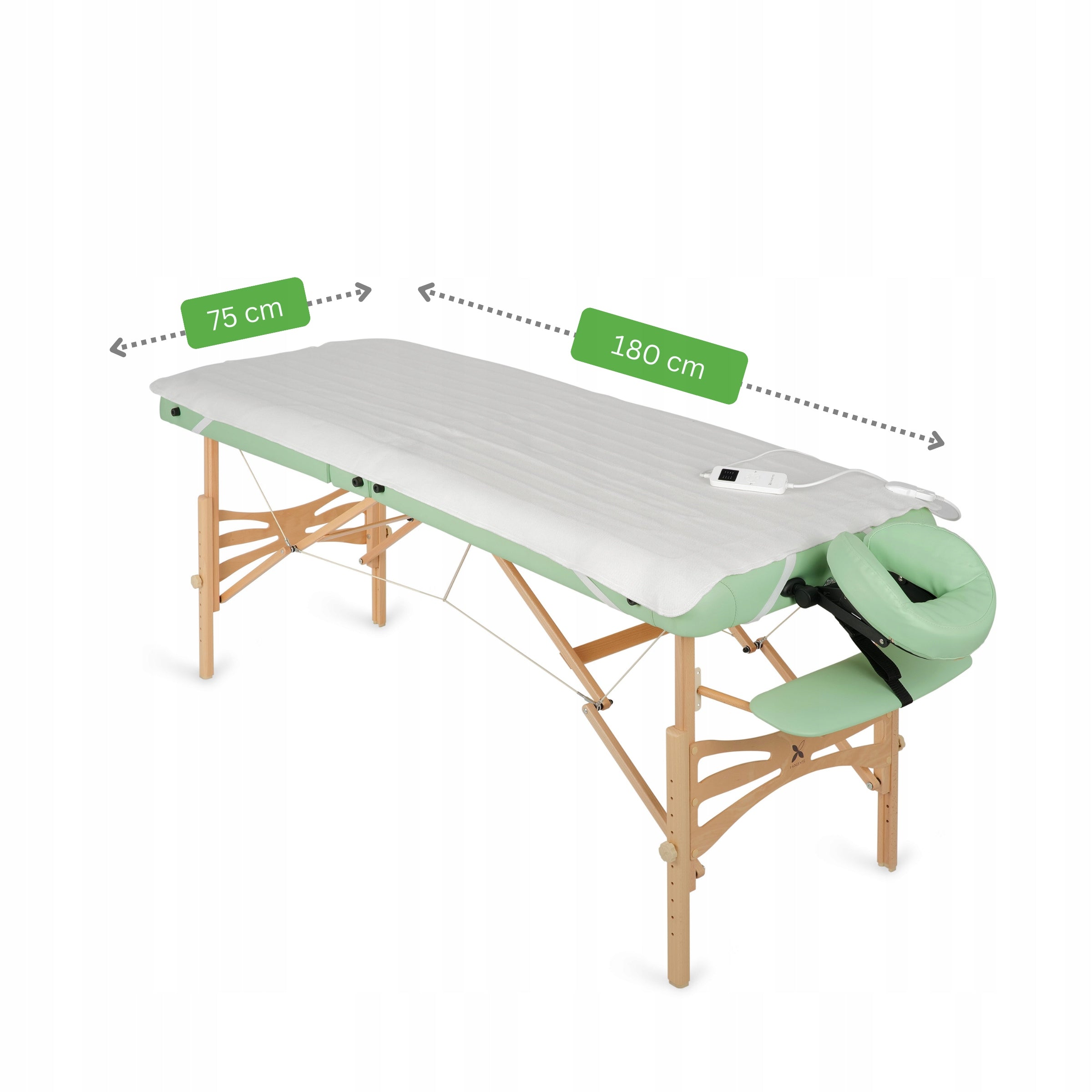 ELECTRIC HEATING MAT FOR MASSAGE TABLE 75X180 TEMPERATURE CONTROL Packaging status original