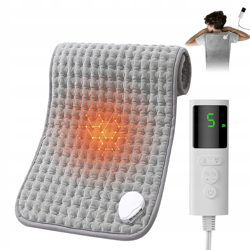 ELECTRIC HEATING MAT WITH TIMER 60X30CM 9 TEMP FOR HOME AND OFFICE