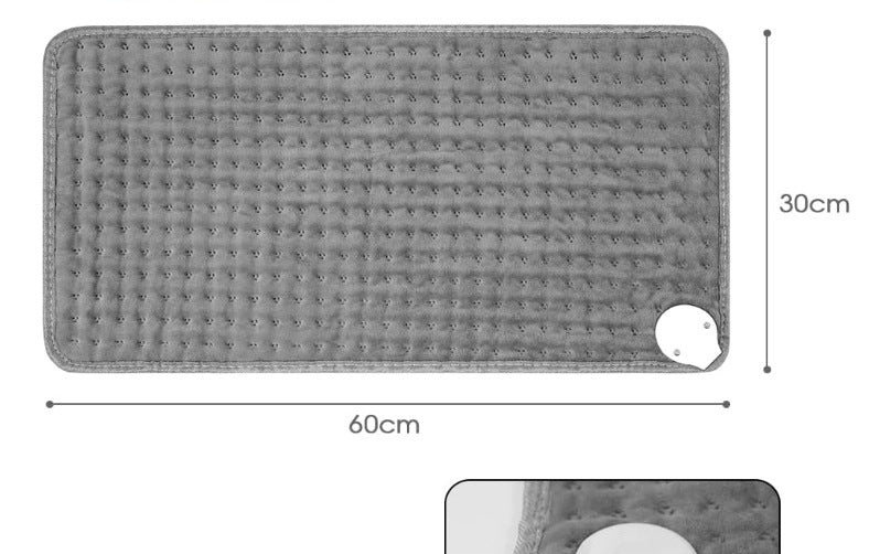 ELECTRIC HEATING PAD 9 HEAT LEVELS TIMER 100W WASHING Medical device no