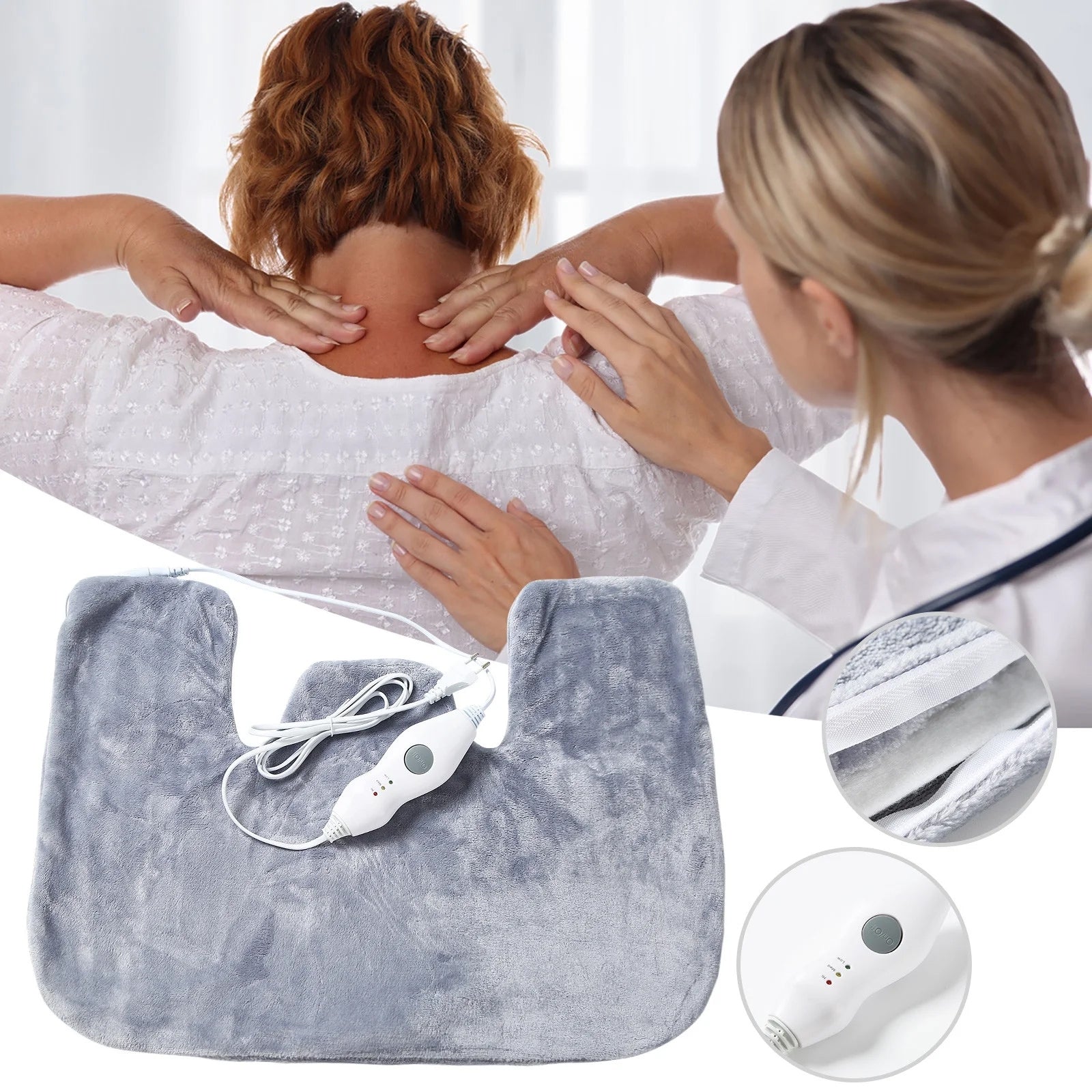 ELECTRIC HEATING PAD, NECK HEATING PAD, SHOULDERS BACK Medical device no