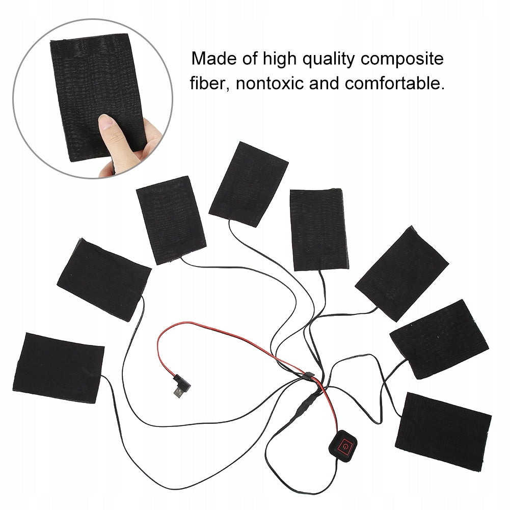 ELECTRIC HEATING PAD VEST USB 8IN1 Medical device no
