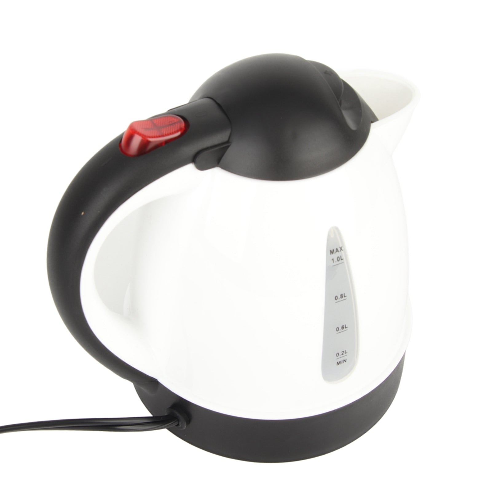 ELECTRIC KETTLE CORDLESS METAL STRONG ROTARY 150W 1 L Capacity 1 l