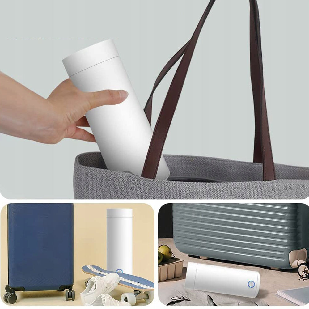 ELECTRIC KETTLE PORTABLE STEEL 304 400ML WHITE Capacity 0.4 l