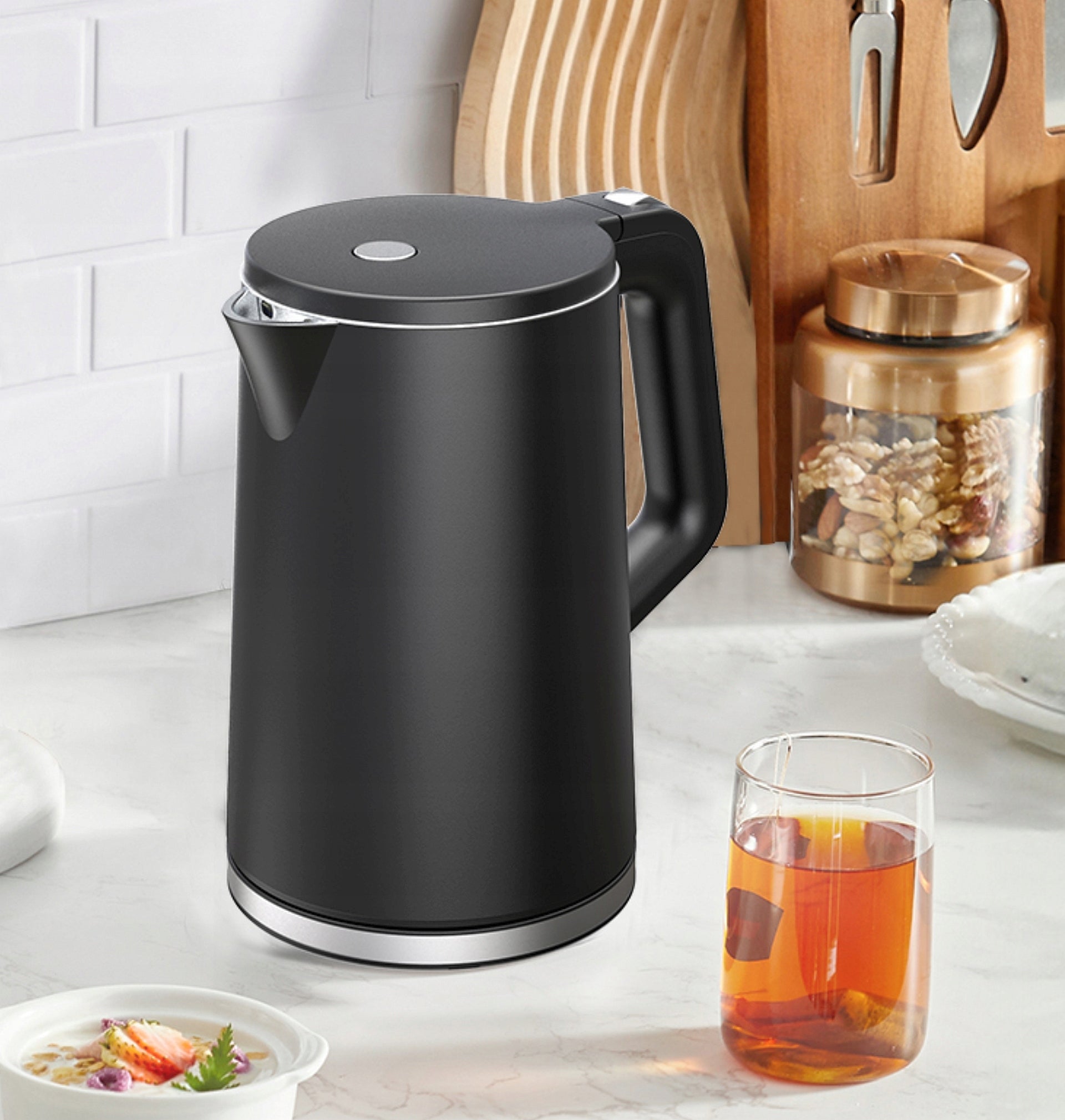 ELECTRIC KETTLE WIRELESS IDEAL Insulated QUIET ENERGY EFFICIENT 1,7 Brand Eldom