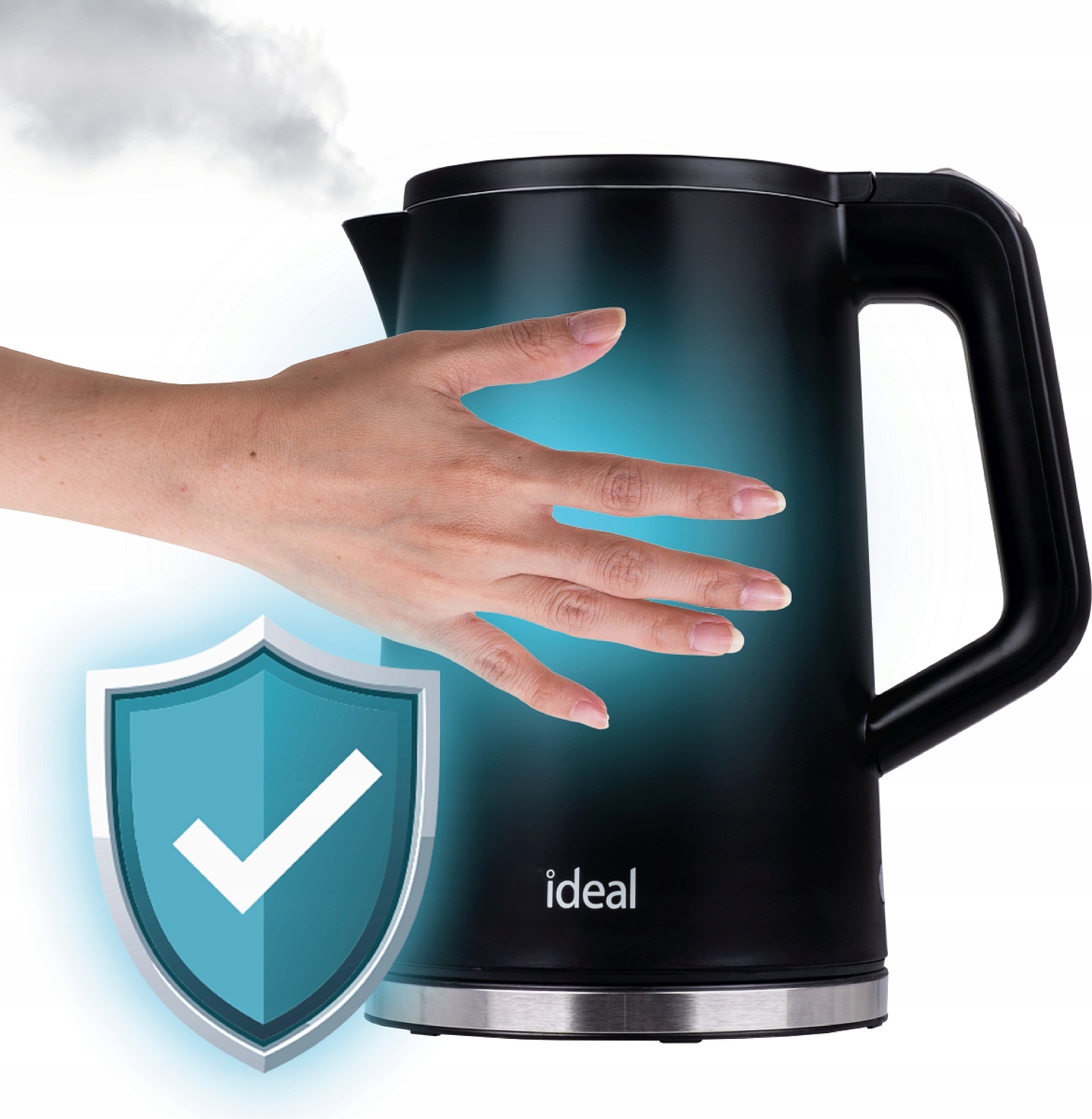 ELECTRIC KETTLE WIRELESS IDEAL Insulated QUIET ENERGY EFFICIENT 1,7 Capacity 1.7 l