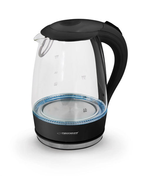 ELECTRIC KETTLE WIRELESS LARGE GLASS ILLUMINATED 2200W 1,7L Manufacturer code 385799819