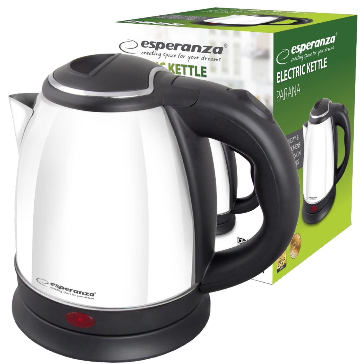 ELECTRIC KETTLE WIRELESS QUIET STRONG STAINLESS SMALL PORTABLE 1L Brand no brand