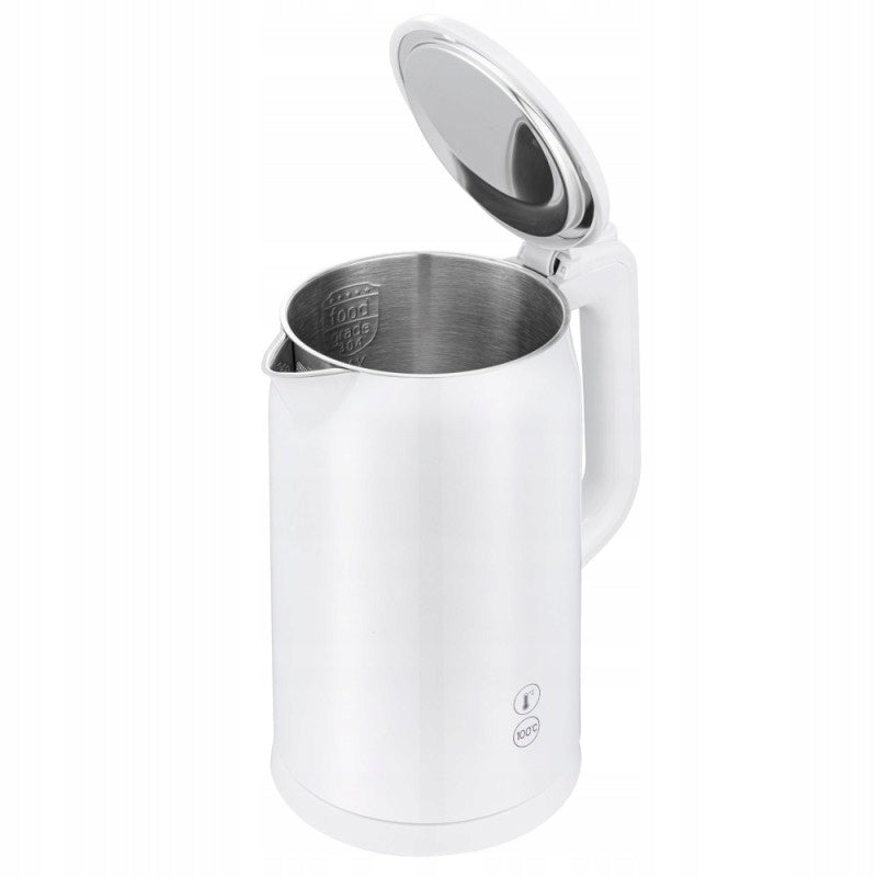 ELECTRIC KETTLE WITH TEMPERATURE CONTROL DK24005W WHITE MG HOME 1,7 L Model DK24005w