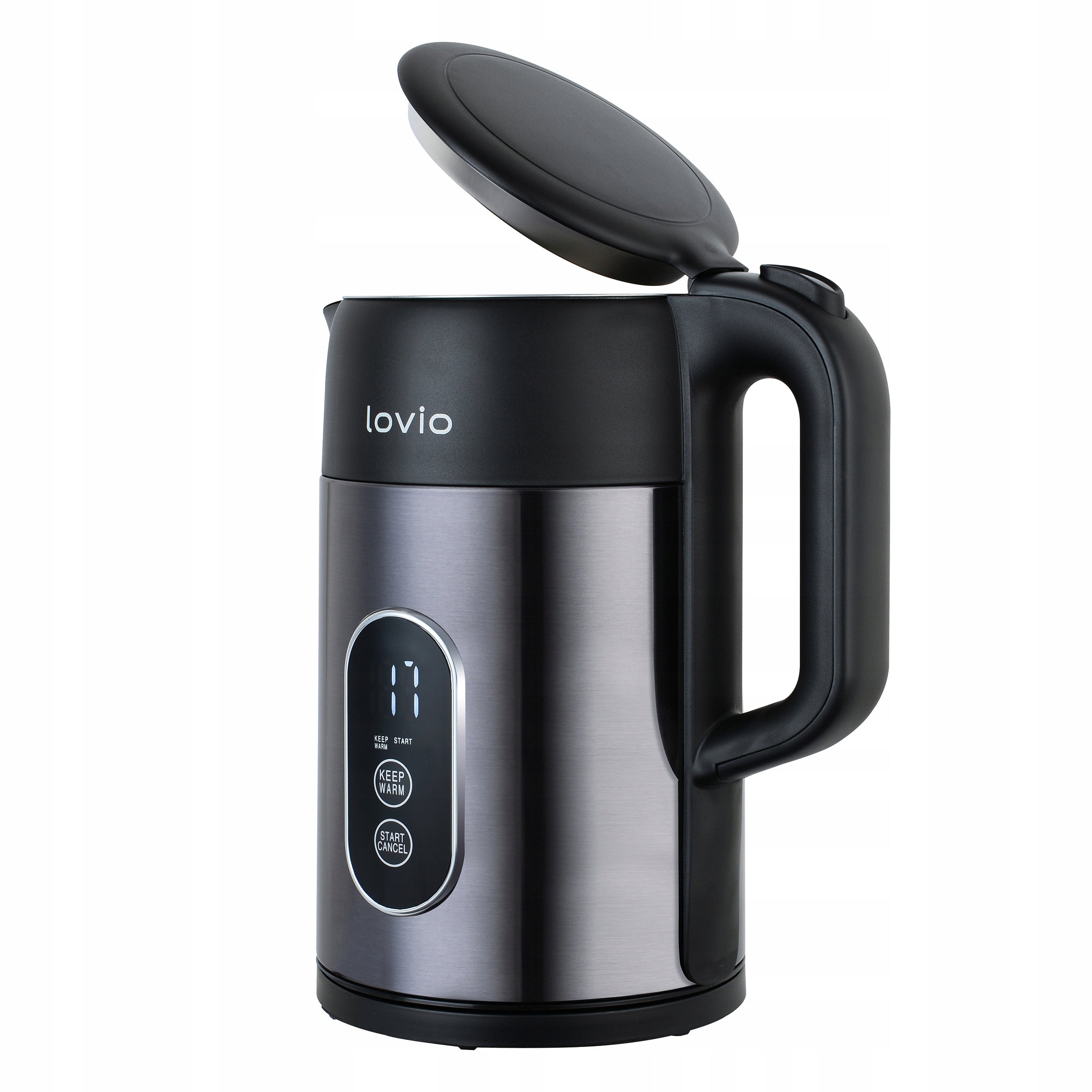 ELECTRIC KETTLE wireless BLACK with temperature control TOUCH Power 2200 W