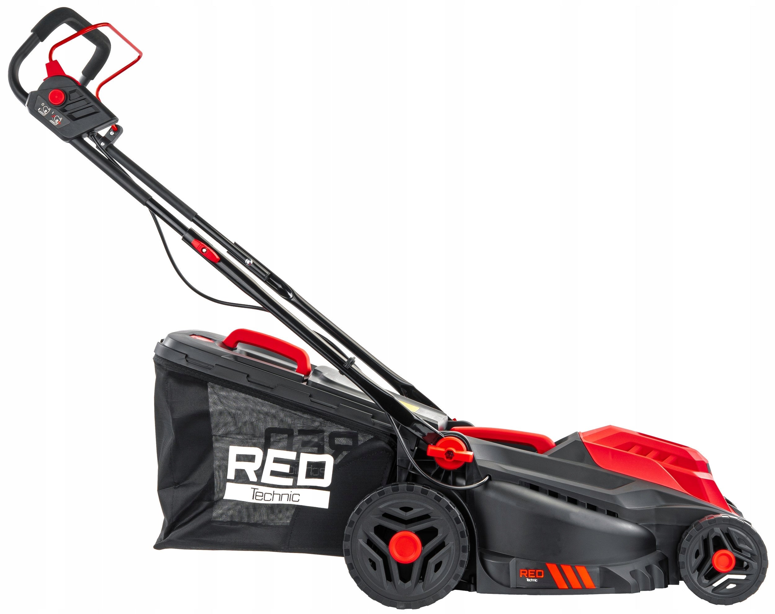 ELECTRIC LAWN MOWER 2600W KNIFE 38CM ADJUSTMENT LIGHT LARGE BASKET 42L Basket capacity 42 l