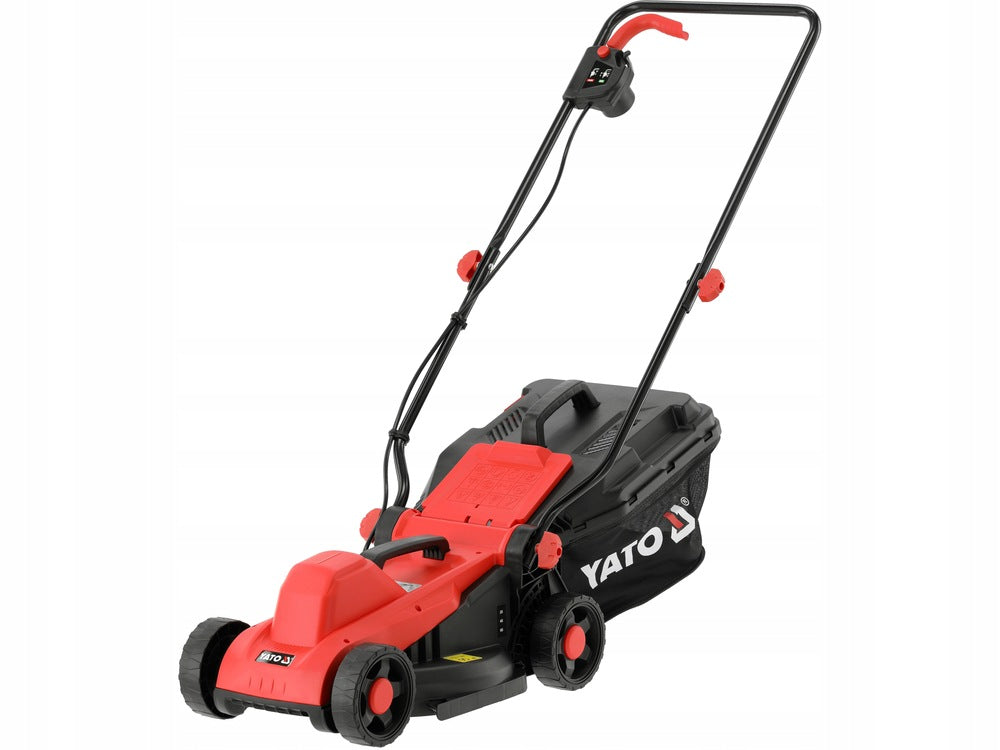 ELECTRIC LAWN MOWER POWER 1300W WIDTH 33CM BASKET 30L ADJUSTMENT Packaging status original