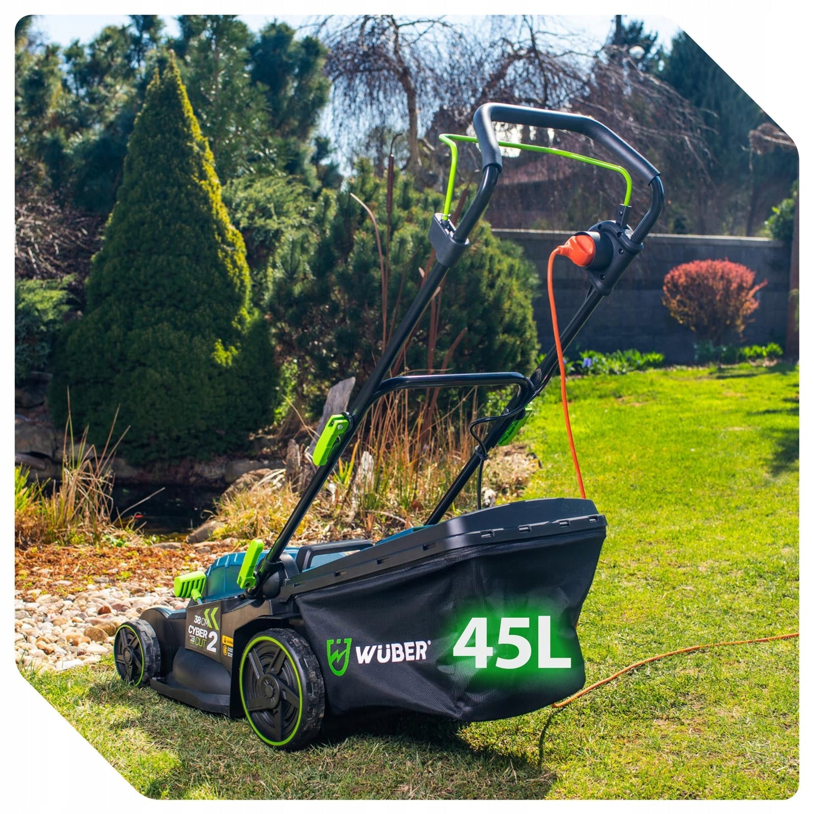 ELECTRIC LAWN MOWER WITH MULCHING ADJUSTMENT HEIGHT LIGHT STRONG 45L Series 45106WBR