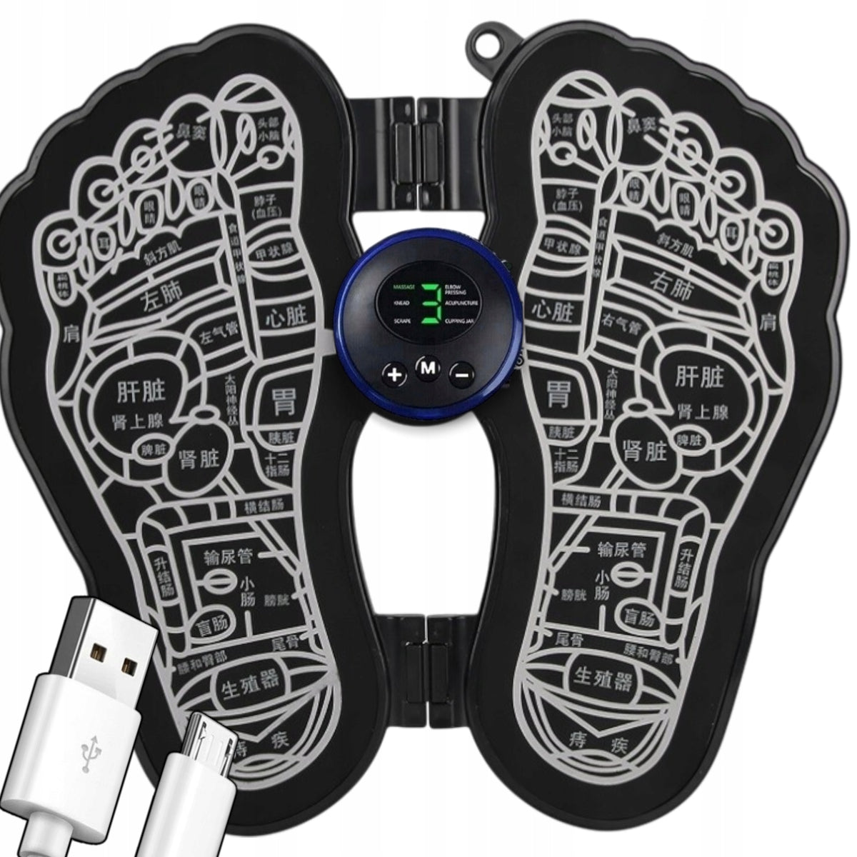 ELECTRIC MASSAGE MAT FOR FOOT MASSAGE MUSCLE AND NERVE ELECTROSTIMULATOR
