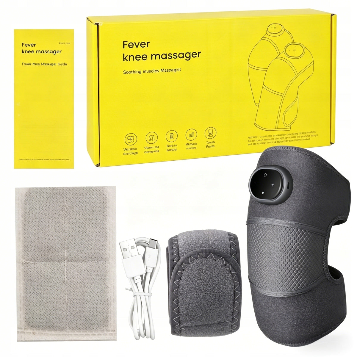 ELECTRIC MASSAGER ELBOW KNEE ARM MASSAGE HEATING VIBRATION Medical device no