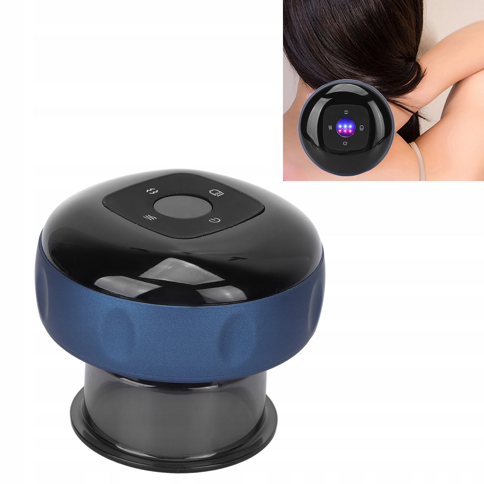 ELECTRIC MASSAGER FOR BUBBLE MASSAGE CHINESE BUBBLE MASSAGE CELLULITE GUA SHA Medical device no