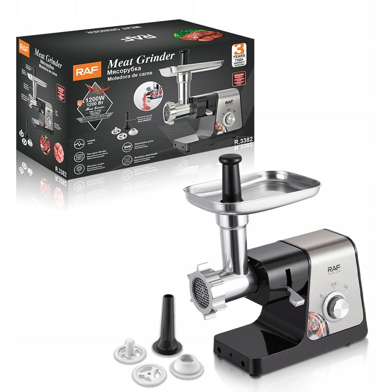 ELECTRIC MEAT GRINDER 1200W RAF3382 Manufacturer code 3382