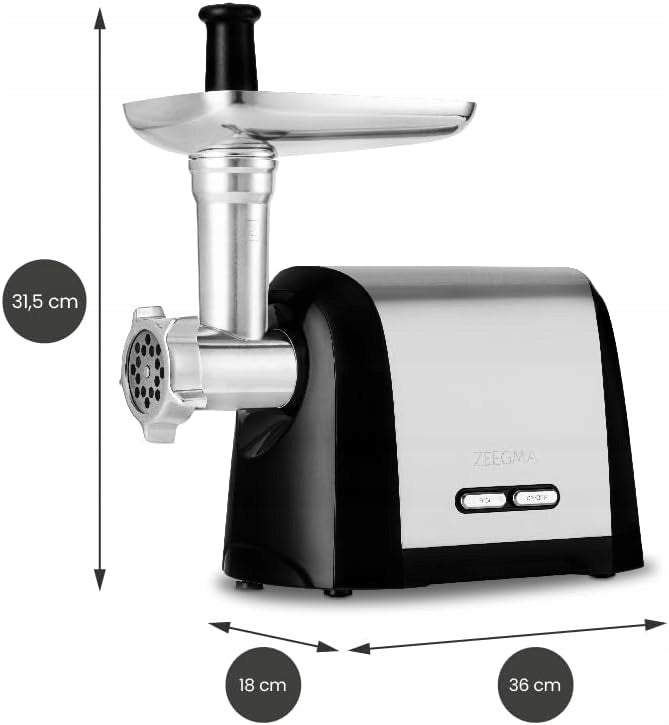 ELECTRIC MEAT GRINDER 1900W 3 DISCS KEBBE SHREDDER VEGETABLES EAN (GTIN) 5905995394118