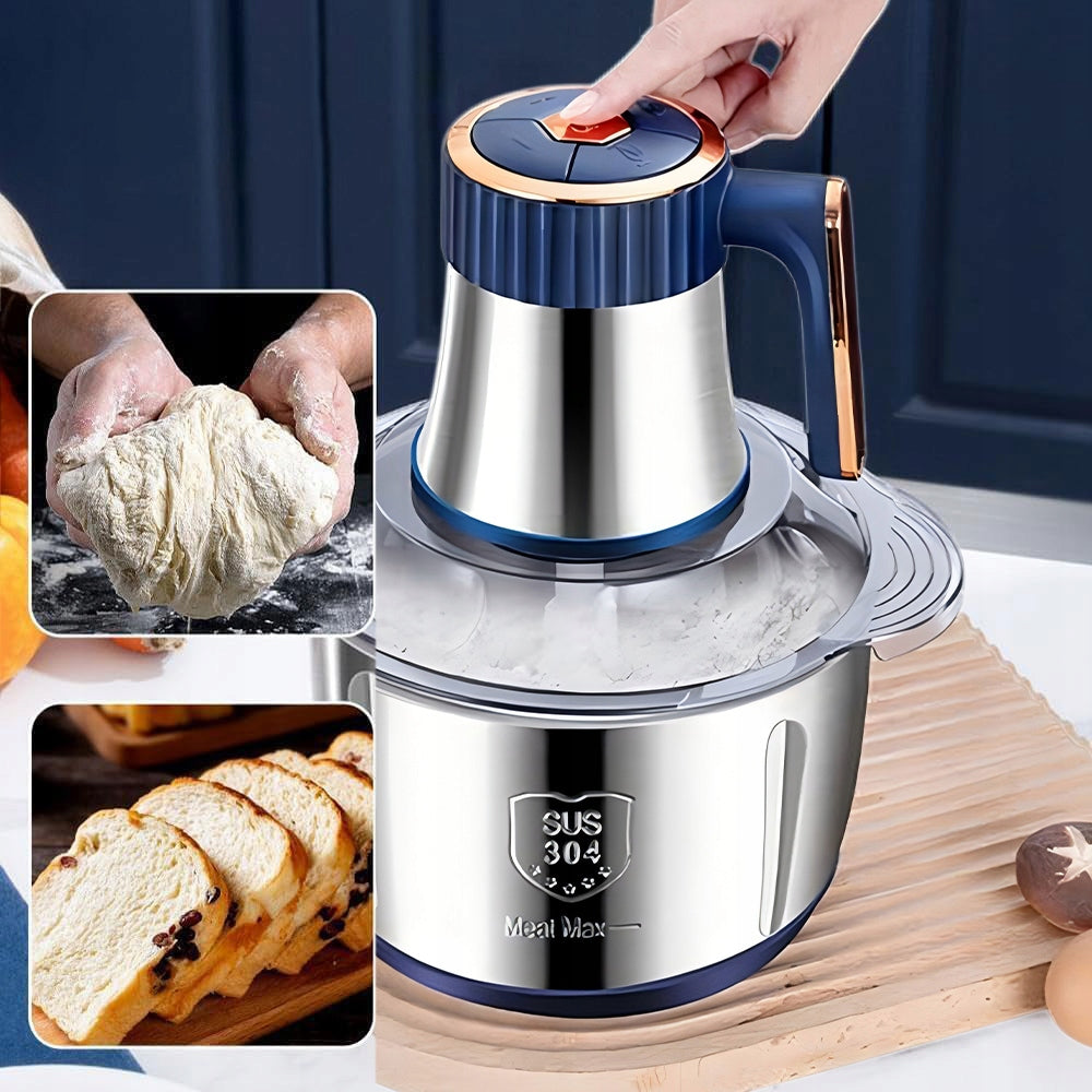 ELECTRIC MEAT GRINDER 500W + STAINLESS STEEL BOWL 5L Packaging status original