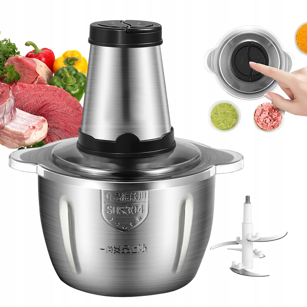 ELECTRIC MEAT GRINDER MULTIFUNCTIONAL 2L FILLING FOR DUMPLING ROLLS